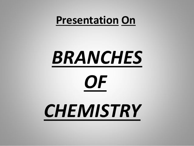 branch of chemistry that deals with substances in which carbon is present